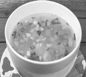 Veg clear soup