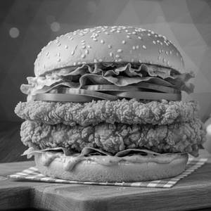 Jumbo Chicken Burger