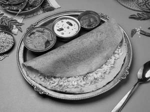 Millet Onion Dosa