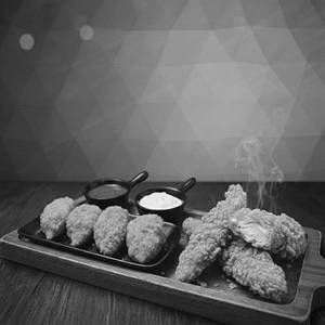 Chicken Strips 4pc+ Chicken Momo 4 Pc