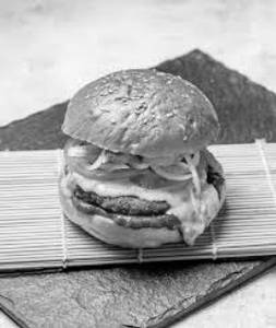 Aloo Tikki Cheese Burger