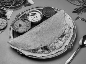 Millet Masala Dosa