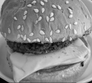 Cheese Aloo Tikki Burger