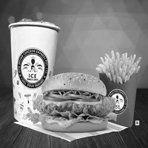 Mexican Burger Combo