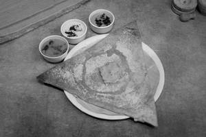 Ghee Podi Masala Dosa