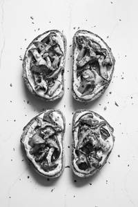 Mushrooms On Toast
