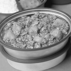 Potato Chicken Keema Masala