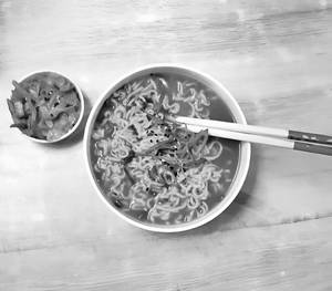 Veg Korean Soupy Ramen