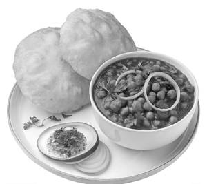Chole Bhature [2pcs]