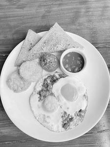 African Omelette (open Face)