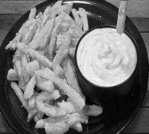 Salted french fries