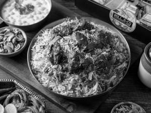 Bhuna Mutton Biryani