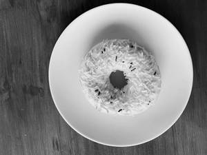 White Rainbow Donut