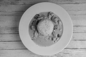 Veg Green Thai Curry Rice