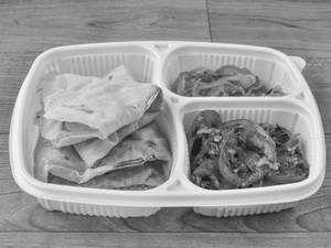 2 Kerala Parotta With Chilli Gobi .
