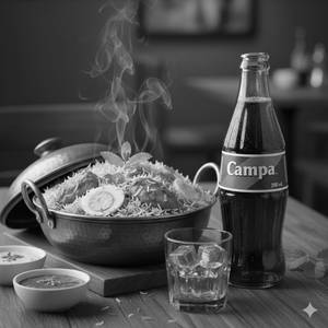 Chicken Biryani with Campa Cola [200 ml] 