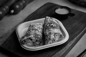 Naan Periperi Soya Chaap Roll