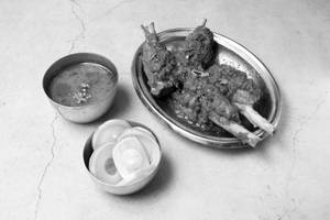 Mutton Nalli Nihari Fry [Thick Gravy]