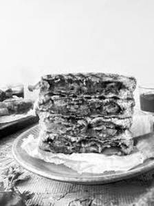 Jumbo samosa sandwich