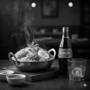 Chicken Biryani with Campa Cola [200 ml]