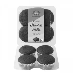 Chocolate Muffin (pack Of 4) Eggless