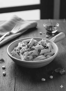 White Cream Pasta