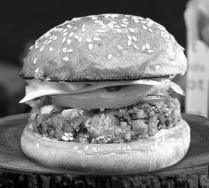 Veggie Burger With Cheese