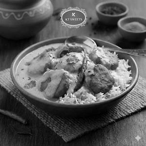 Kadhi Pakoda With Rice