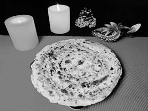 Masala Lachha Roti Plain (1 Pc - Whole Wheat - Spicy)