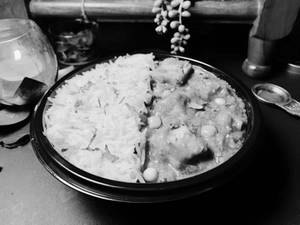 Matar Paneer Rice Bowl