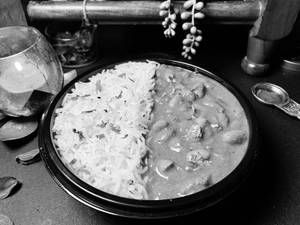 Punjabi Rajma Rice Bowl