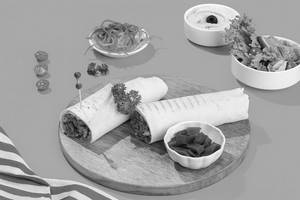 Chicken Shawarma Roll