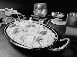 Shahi Pulao (served With Kheera Raita)
