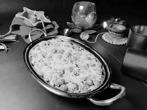 Matar Pulao (served With Kheera Raita)