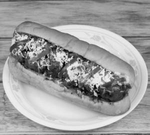 Cheese Manchurian Hot Dog