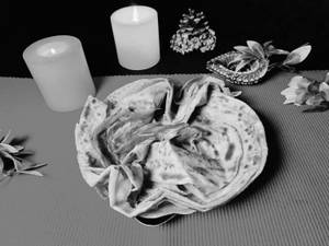 Plain Lachha Paratha (1 Pc - Whole Wheat)