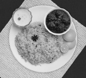 Bagara rice with gongura chicken