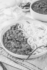 Rajma Masala With Rice
