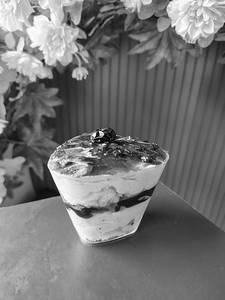 Wild Blueberry Velvet Pudding