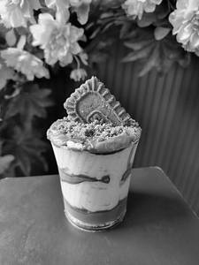 Golden Lotus Biscoff Pudding