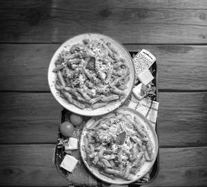 Red sauce pasta