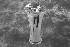 Special chocolate falooda