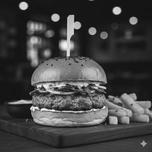 Chicken Kabab Burger