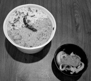 Mini Combo(kadi+steam Rice+chutney Onion)