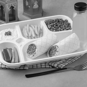 Veg Wrap Meal Box + Lemonade