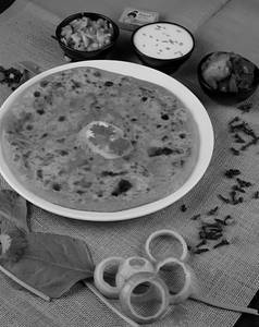 Aloo Pyaz Paratha(tandoori)
