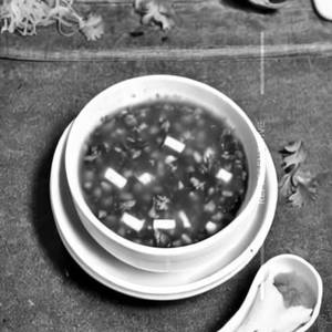 Veg Burnt Garlic Soup