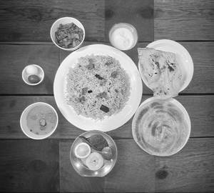 Veg. Special Polaw Thali