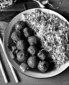 Manchurian + Fried Rice