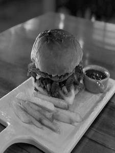 Chicken Steak Burger